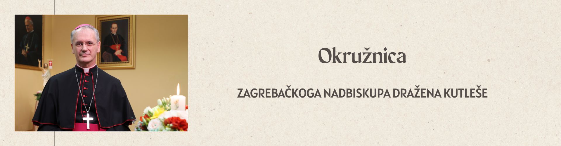 Okružnica nadbiskupa Dražena Kutleše uoči izbora novoga pape